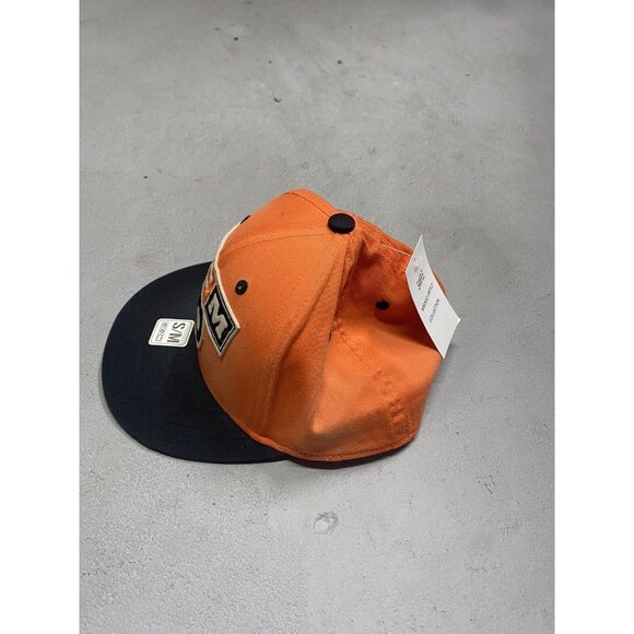 Philadelphia Flyers NHL CCM Orange Black Era Flex Fit Fitted Hat Cap S/M NEW - Picture 2 of 6